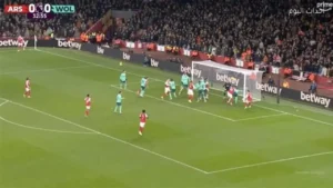 نتيجة وأهداف الشوط الأول لمباراة آرسنال وولفرهامبتون تبرز تفوق الجانرز في اللقاء